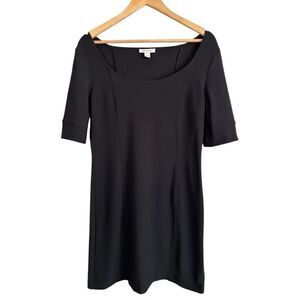 Boston Proper Black A Line Dress Small